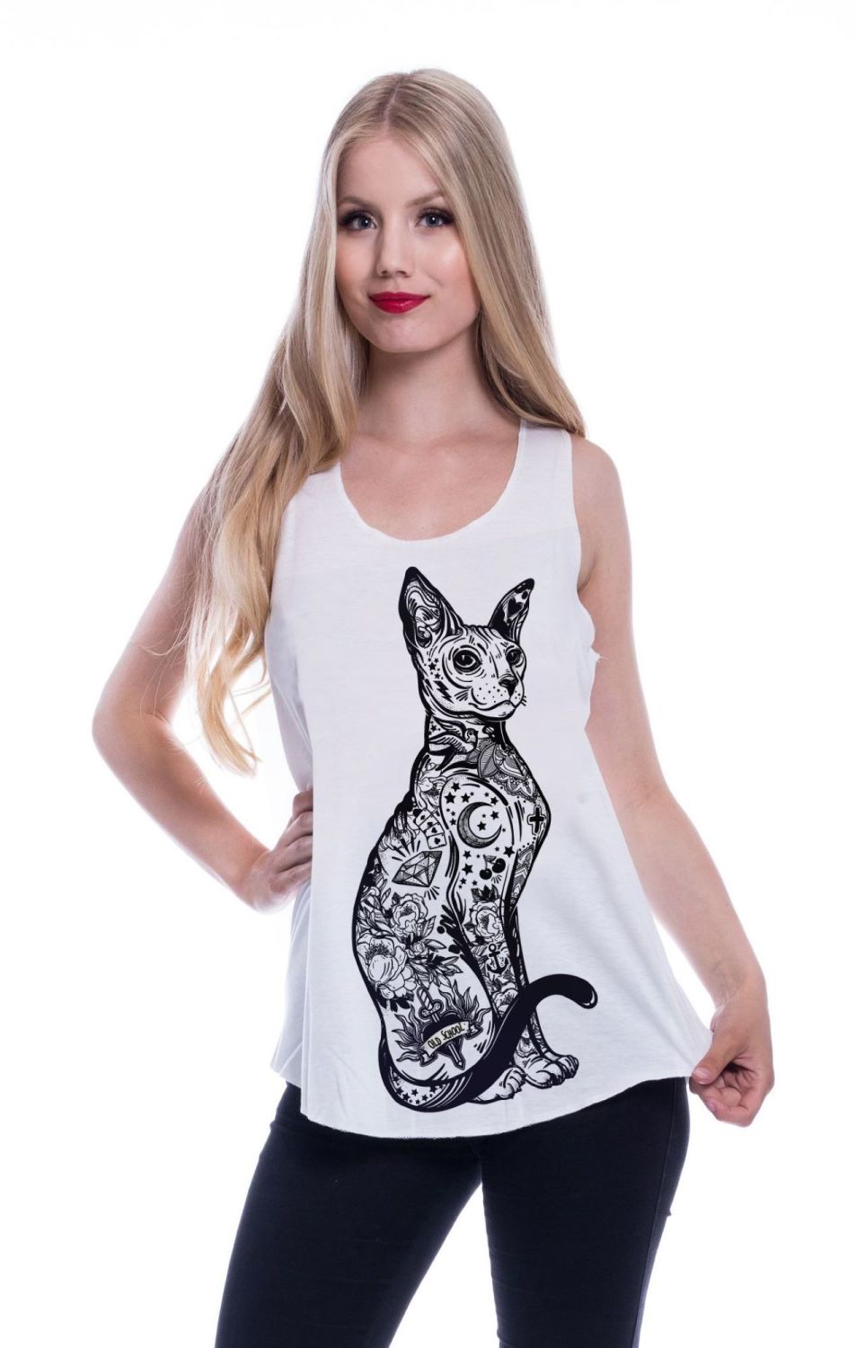 Tattoo Cat vest by Innocent lifestyle