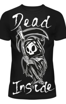 Dead inside reaper t-shirt by Cupcake cult