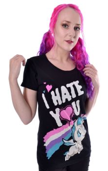 Hate you t-shirt by Cupcake cult