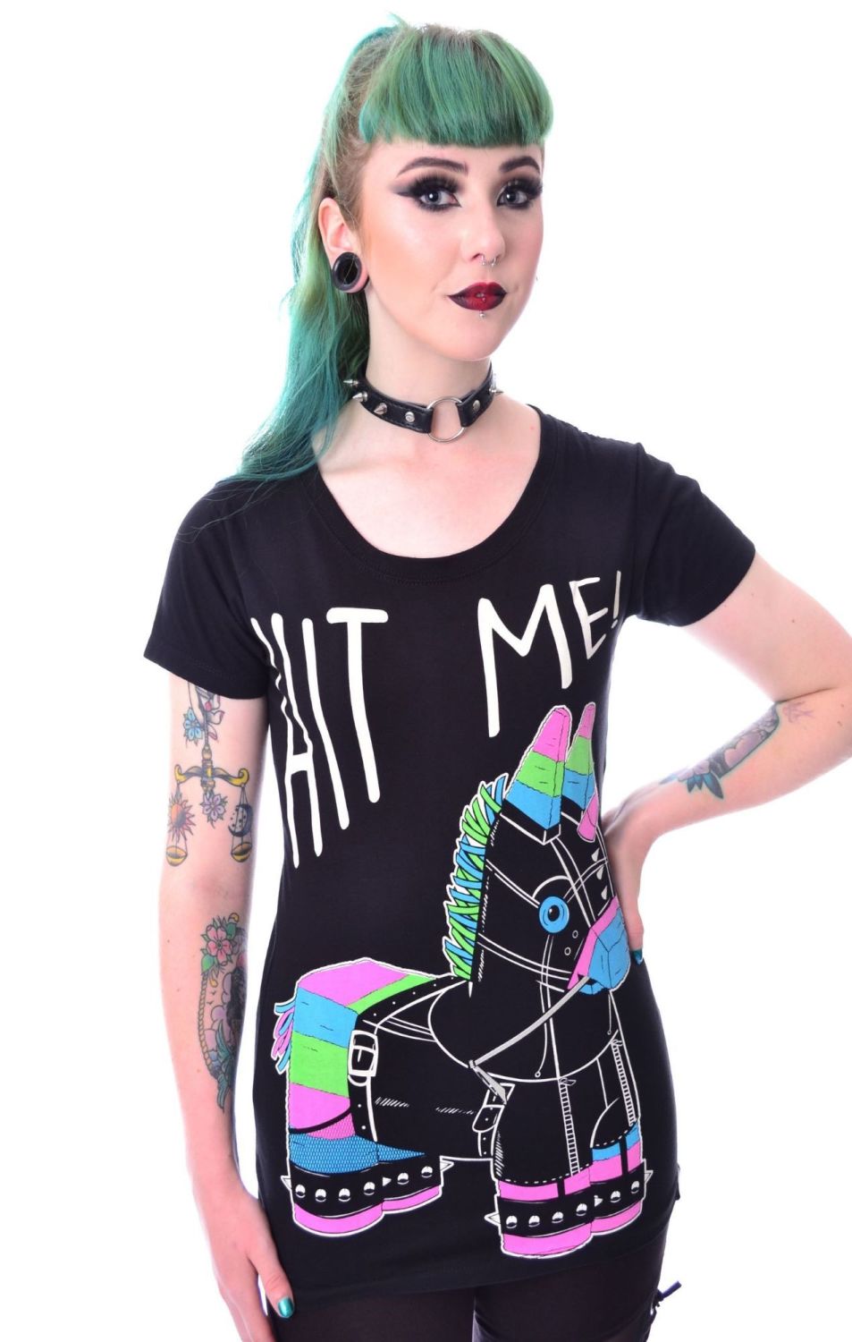 Hit me t-shirt by Cupcake cult