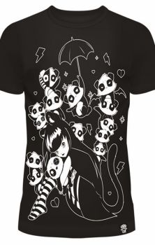 Miss panda t-shirt by Killer panda