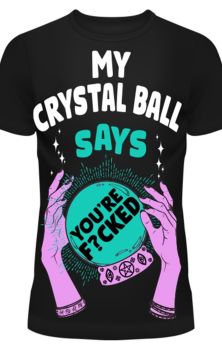 My crystal ball t-shirt Cupcake cult