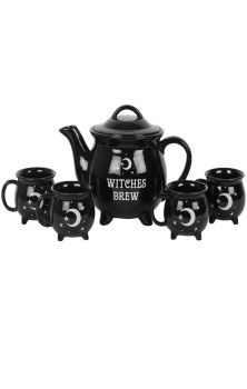 Witches brew tea set