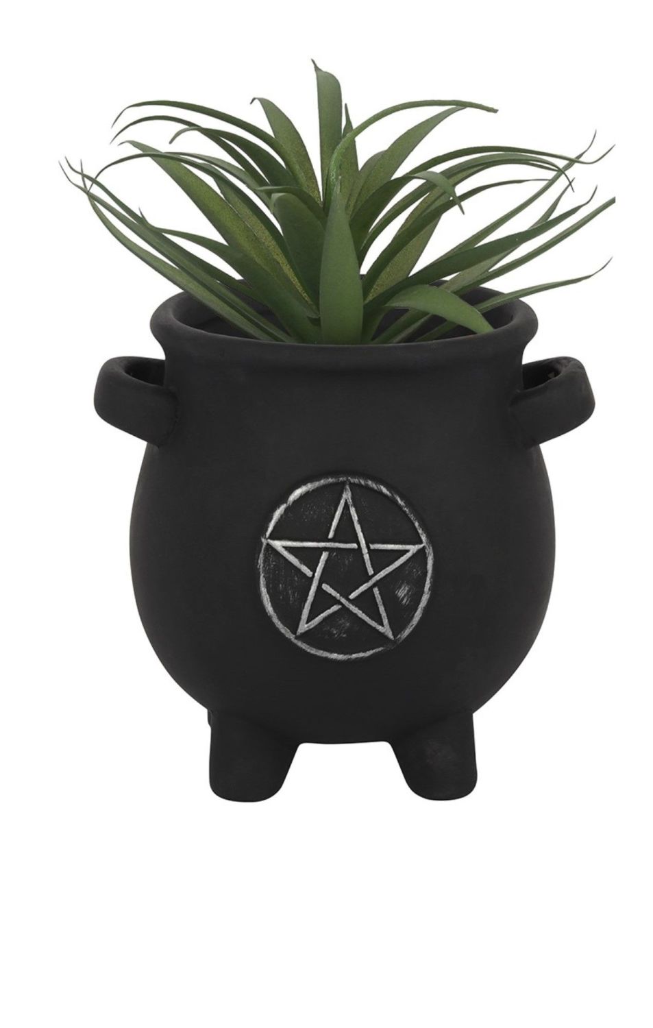Pentagram cauldron plant pot RRP £10.99