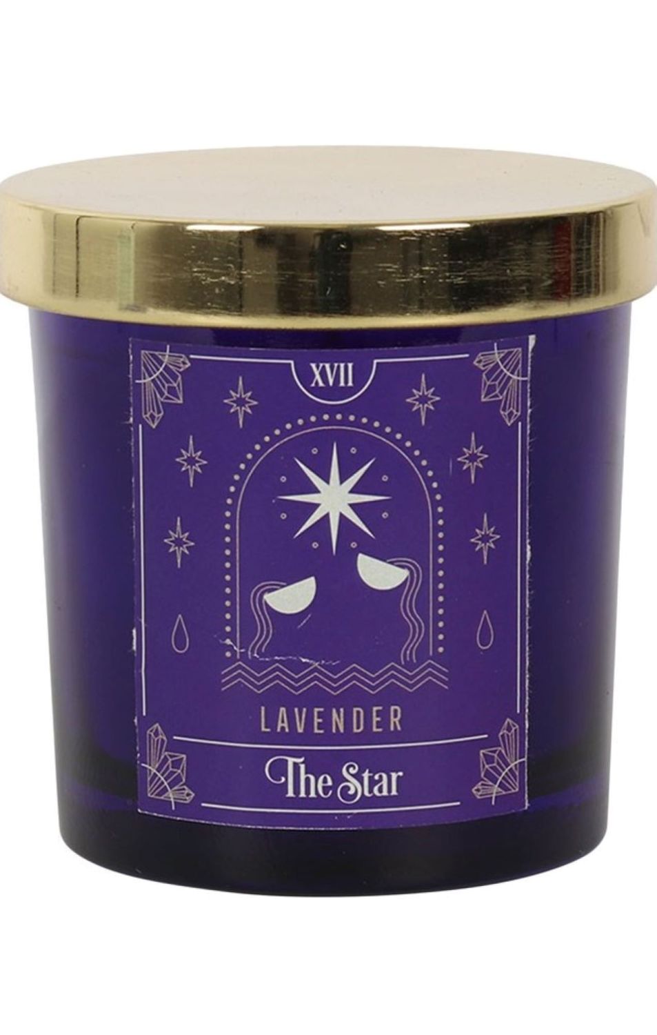 The star tarot candle Lavender RRP £10.99