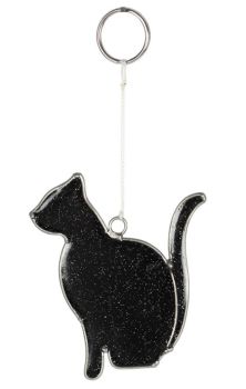 Black cat suncatcher
