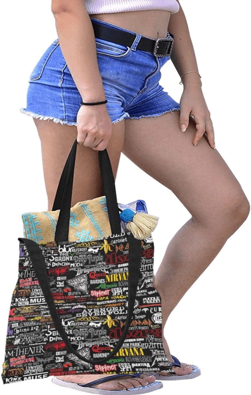 I'm with the band canvas tote RRP £24.99