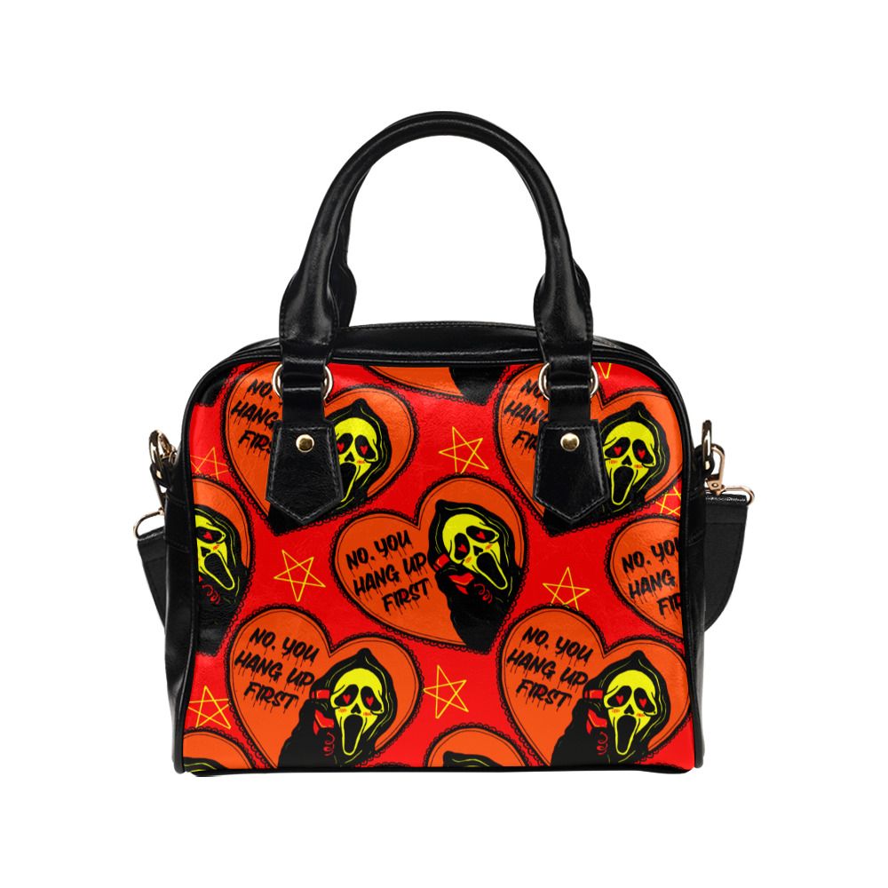 You hang up Red Bowler Bag