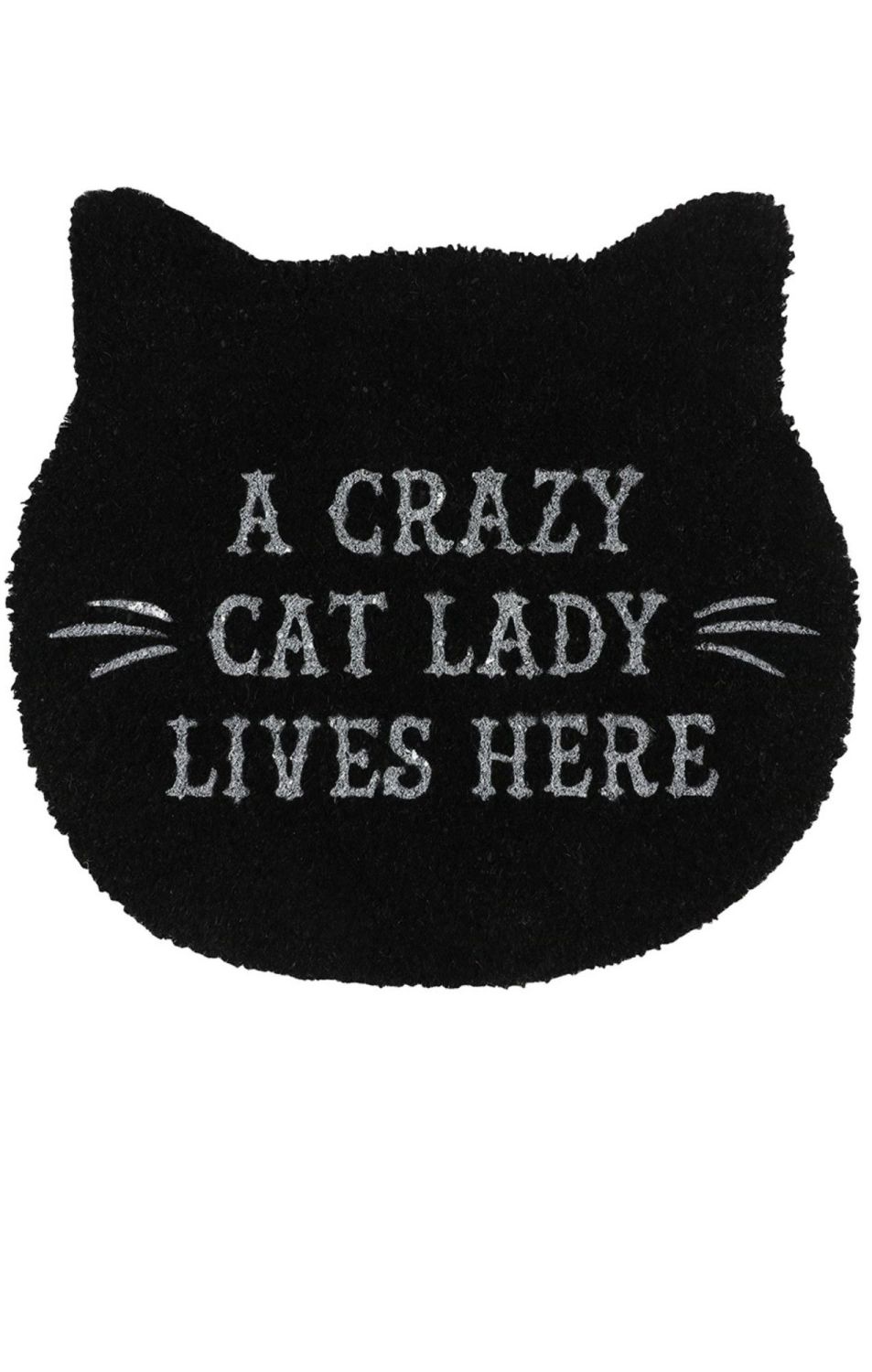 Cat lady doormat RRP £19.99