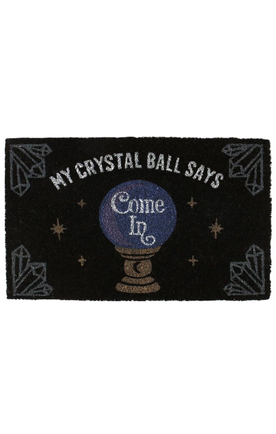 Crystal ball door mat RRP £19.99