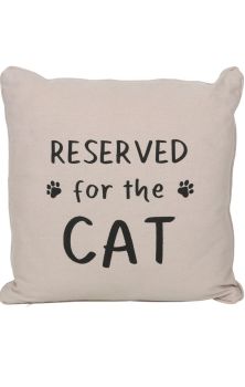 Reserved for the cat cushion 