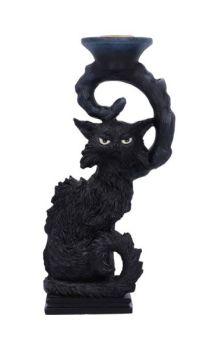 Nemesis now Salem cat candlestick