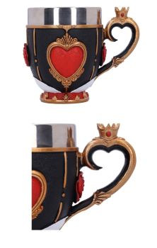 Pinky's up queen of hearts cup