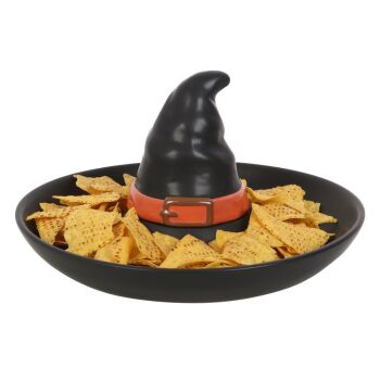 WITCH HAT CHIP AND DIP DISH  RRP £34.99