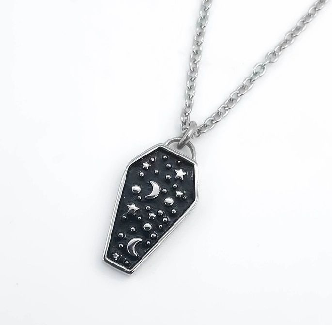 COSMIC COFFIN NECKLACE  RRP £38.99