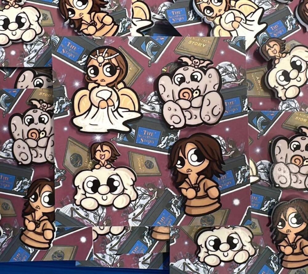 Neverending Story Pin Badge Set