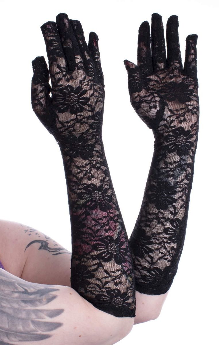 Long Lace Gloves RRP £9.99
