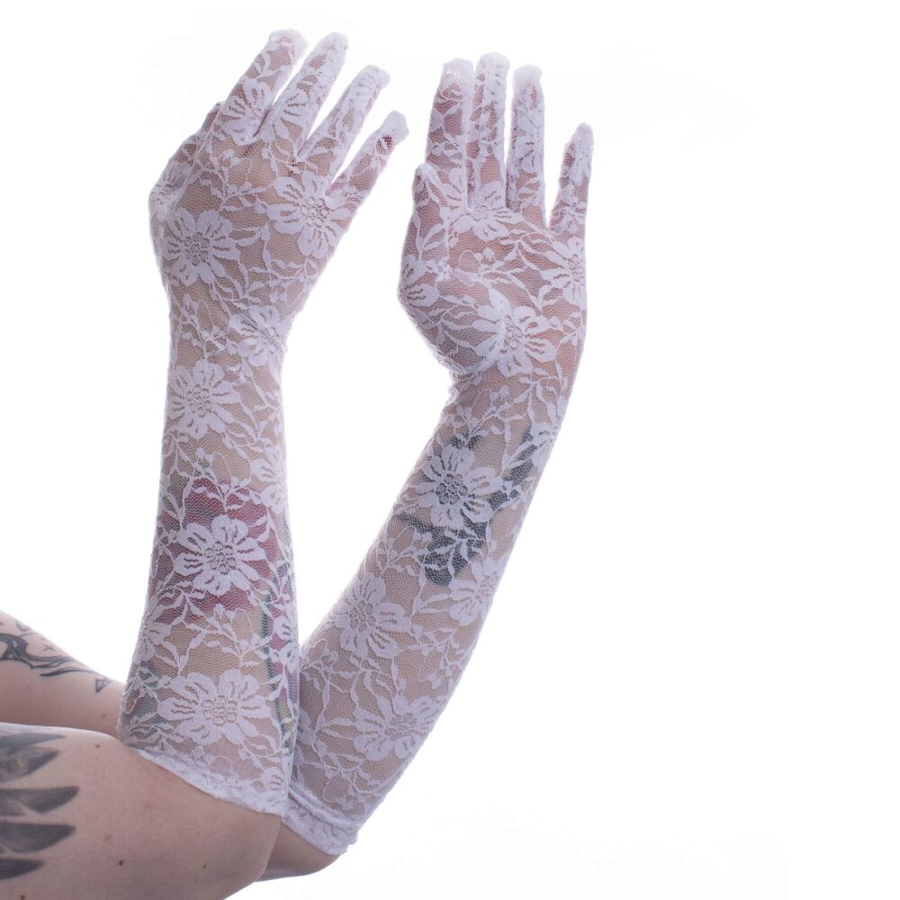 Long Lace Gloves RRP £9.99
