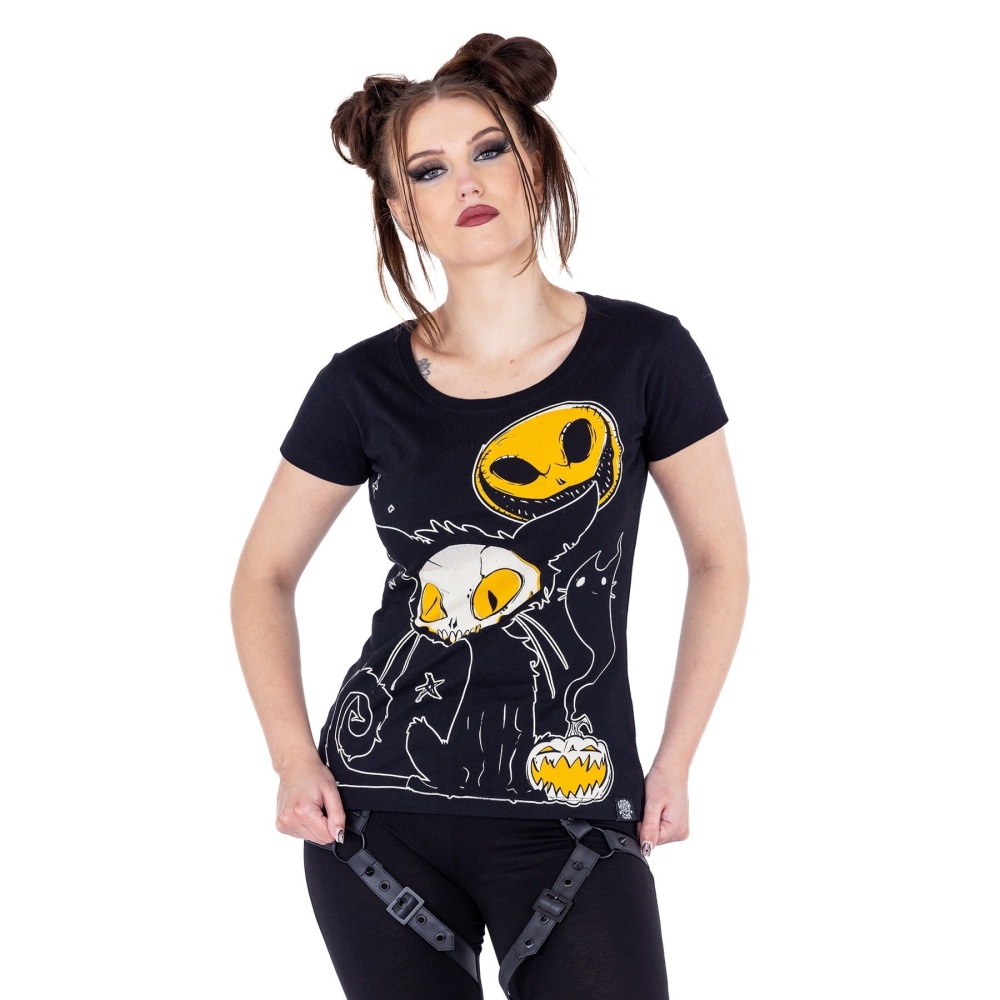 Spooky Cat Tshirt RRP £21.99