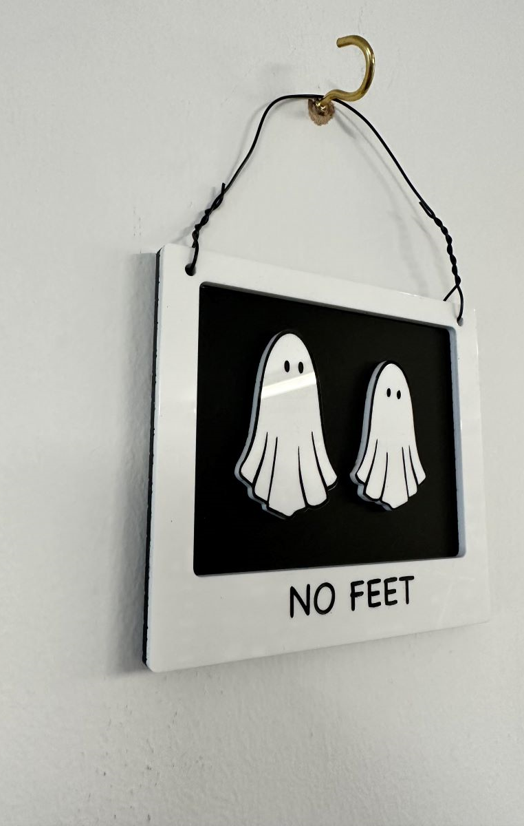 No Feet Sign