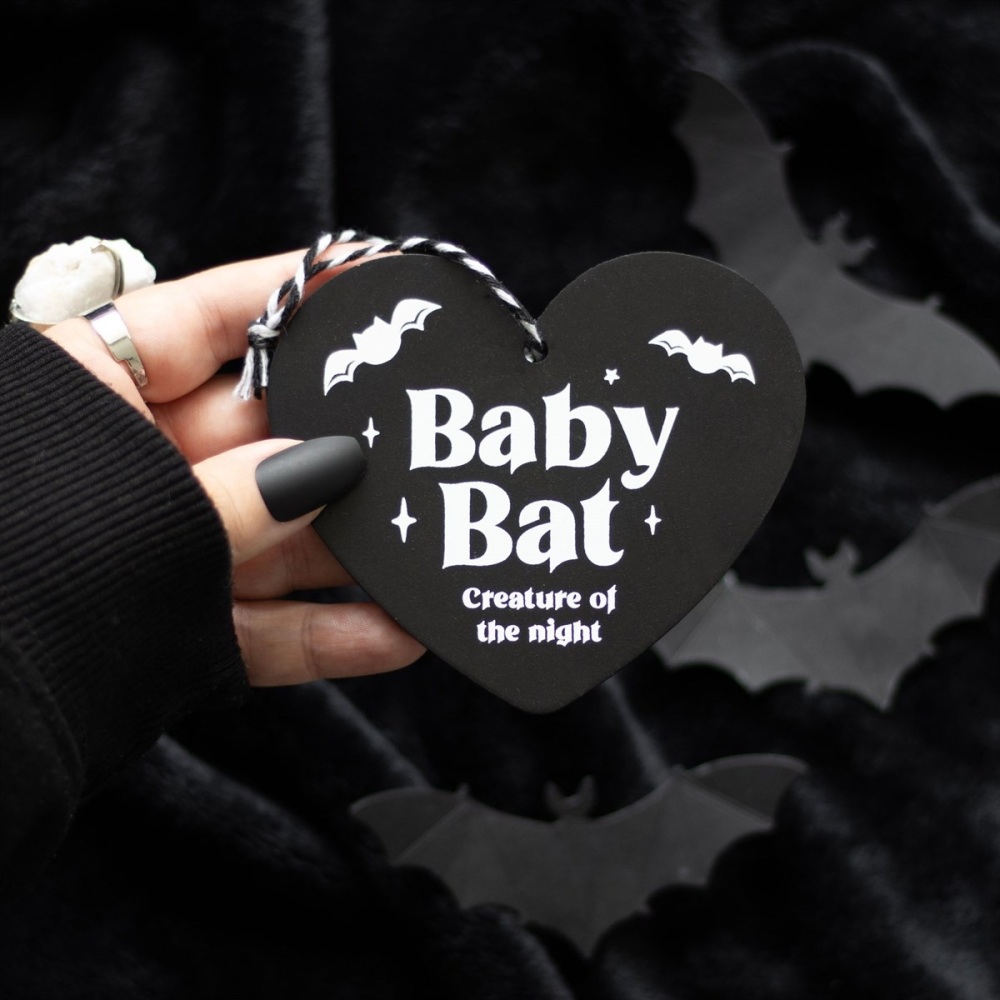 BABY BAT SIGN RRP £4.99