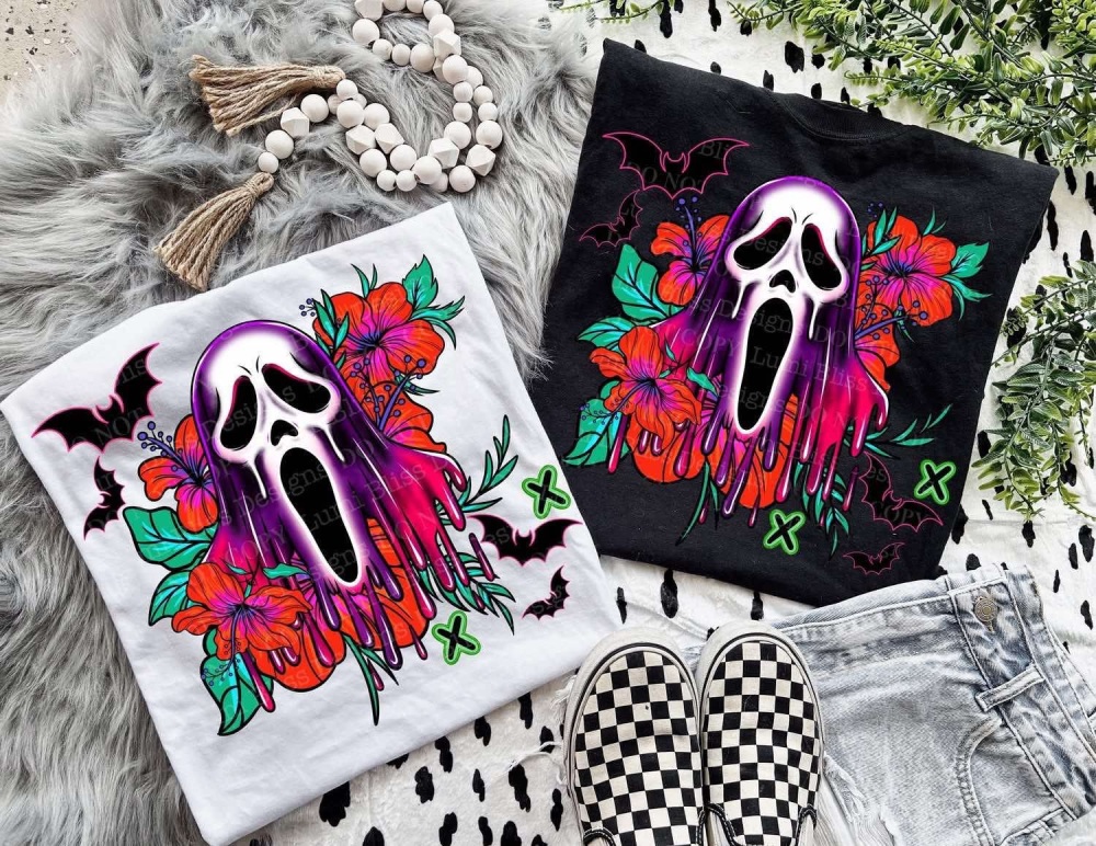 Ghostface Floral Top