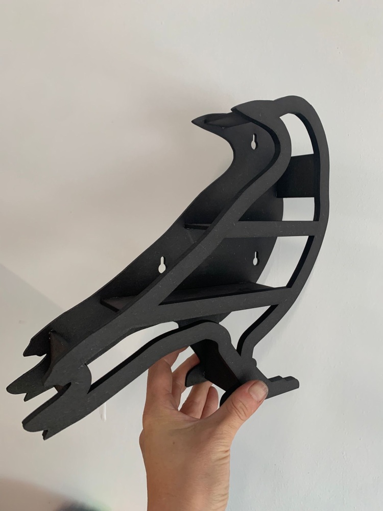 Black Crow Shelf - Printed or Unprinted RRP £19.99