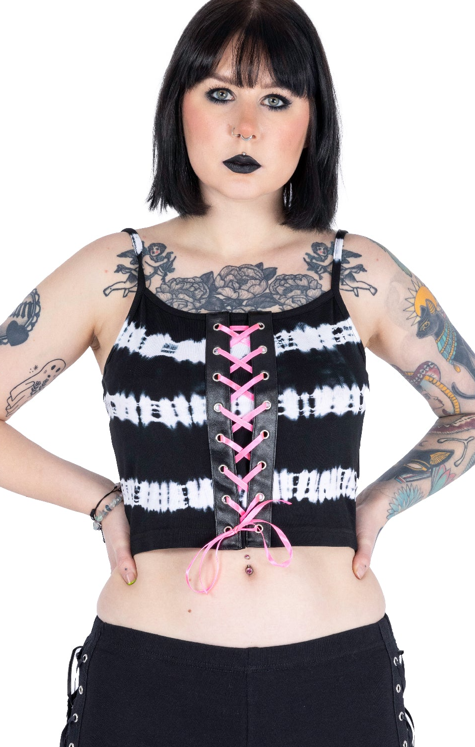 Cerelia Top Black/White