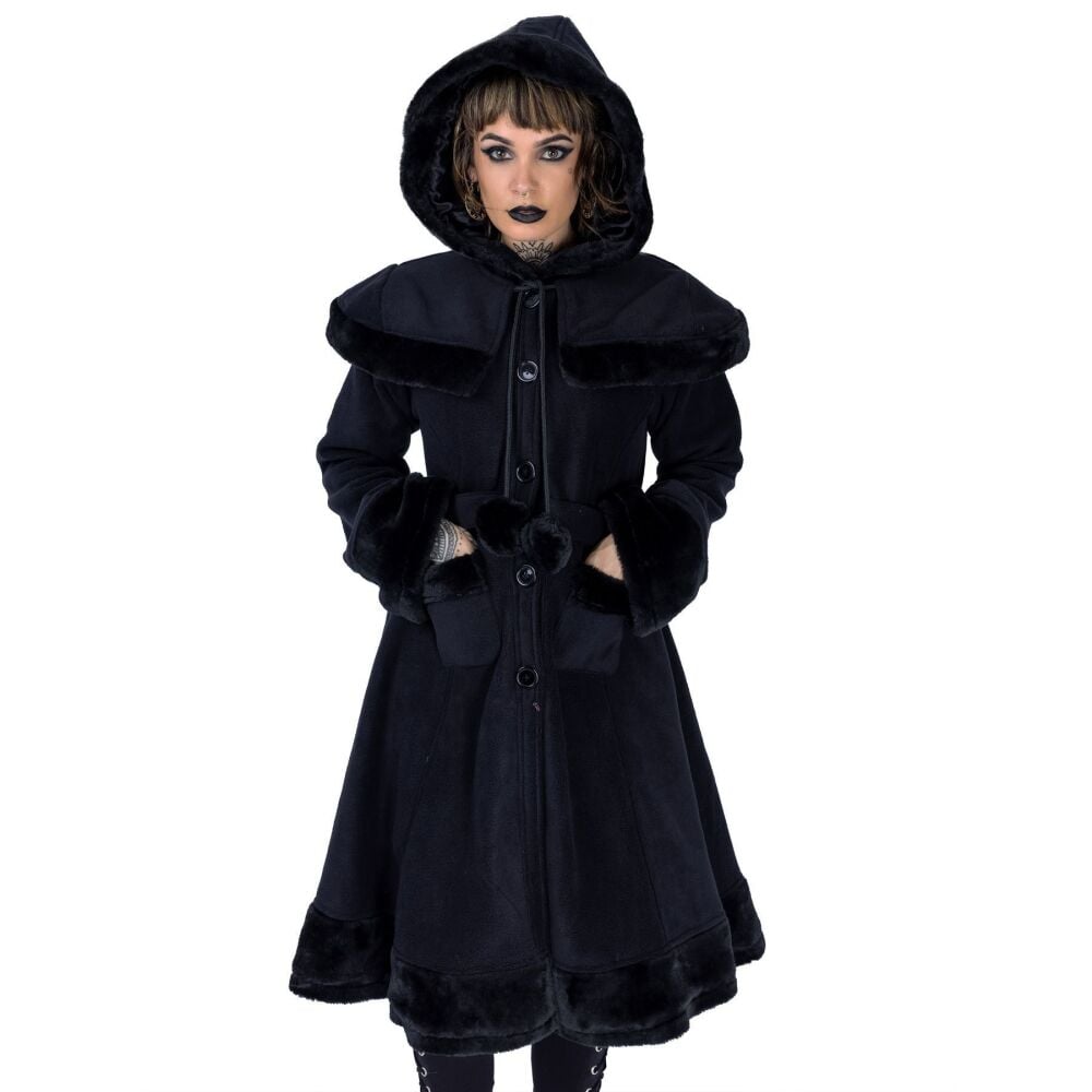 Hilda Coat Black RRP £92.99 XL only