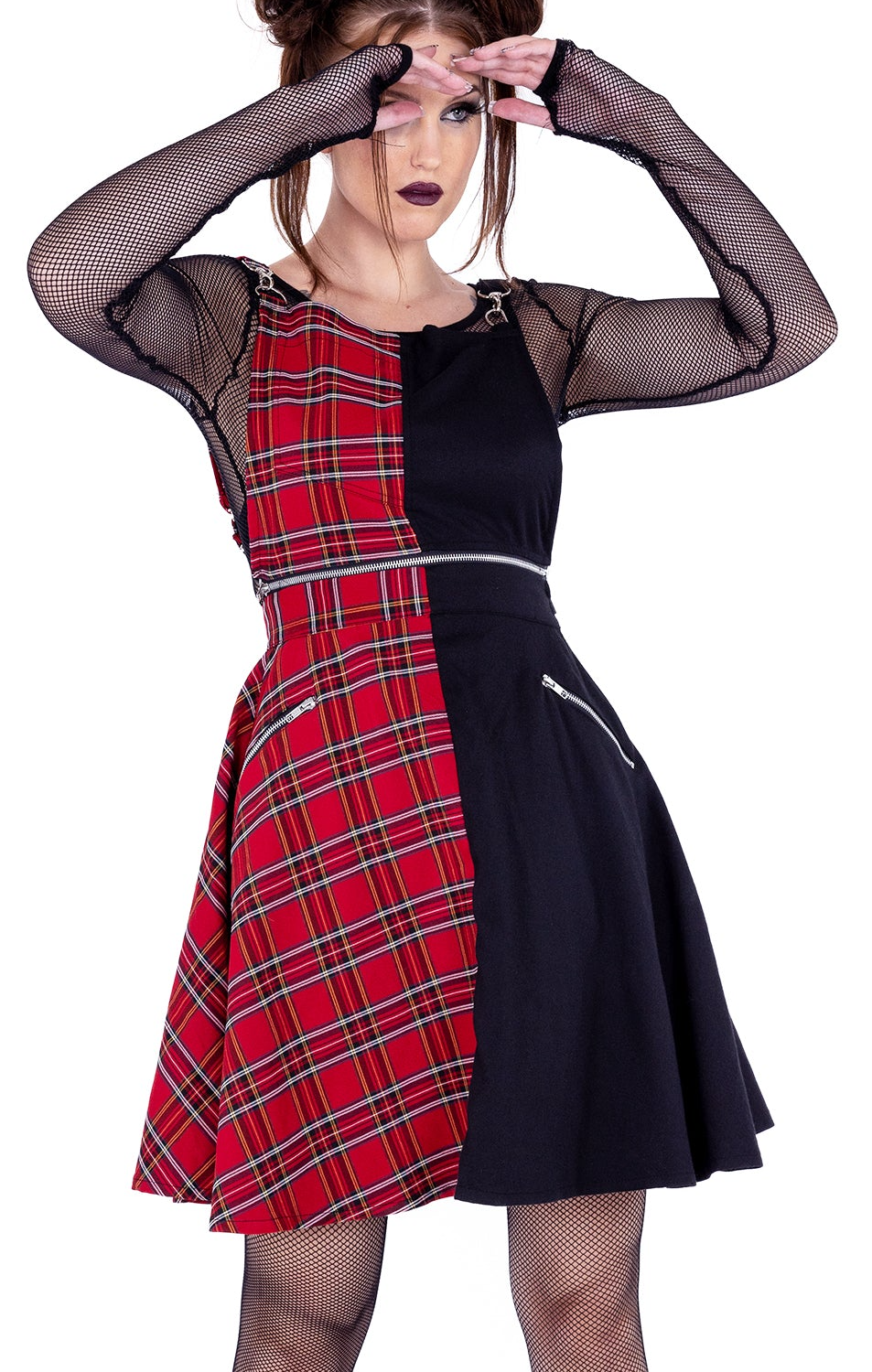 Into The Void Pinafore Dress