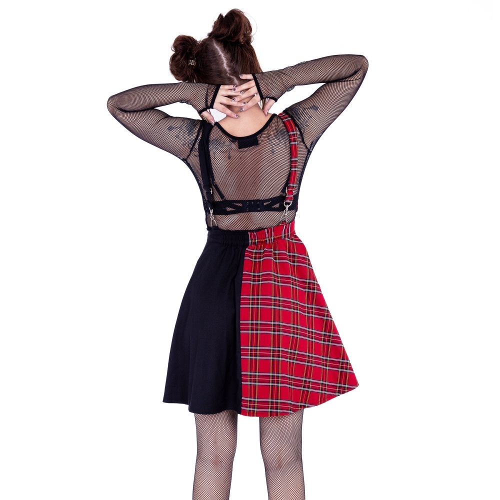 Into The Void Pinafore Dress