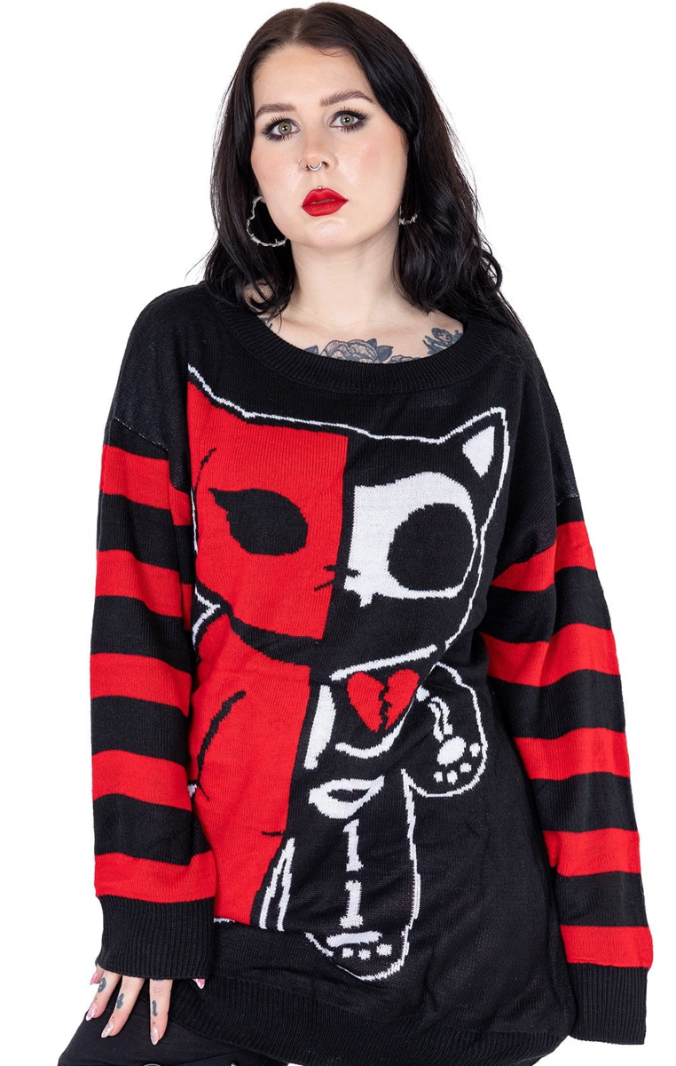 Half Dead Cat Jumper