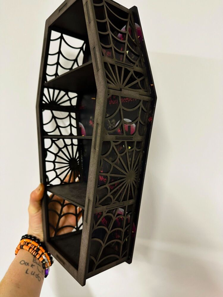 Jeepers Creepers Horror Coffin Shaped Shelf