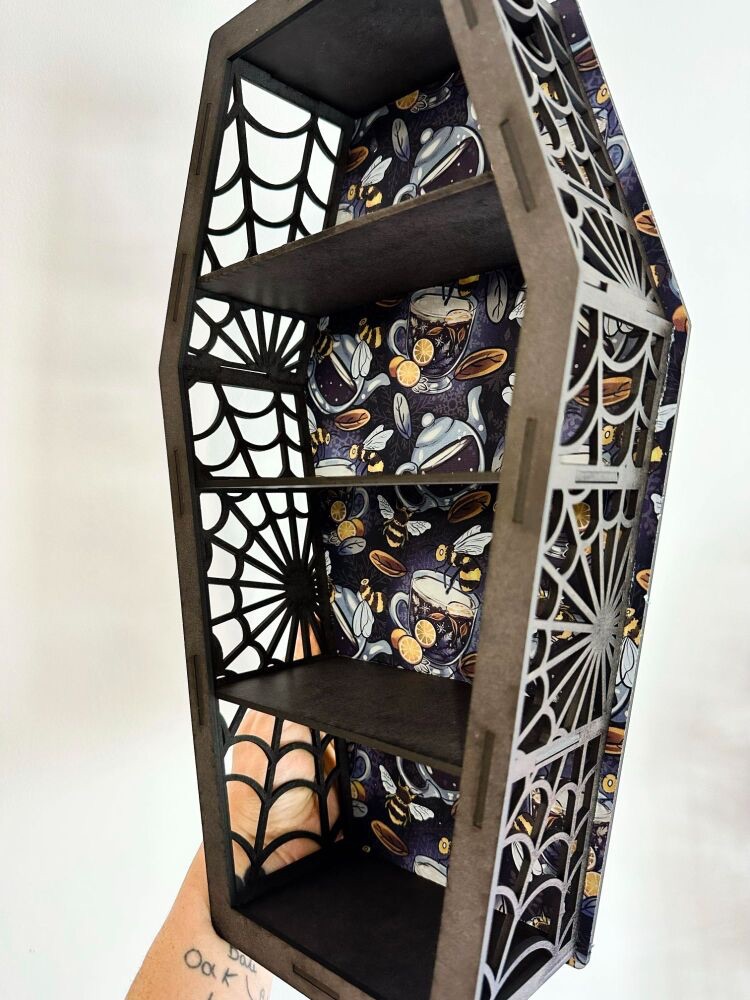 Bees & Teas Coffin Shelf