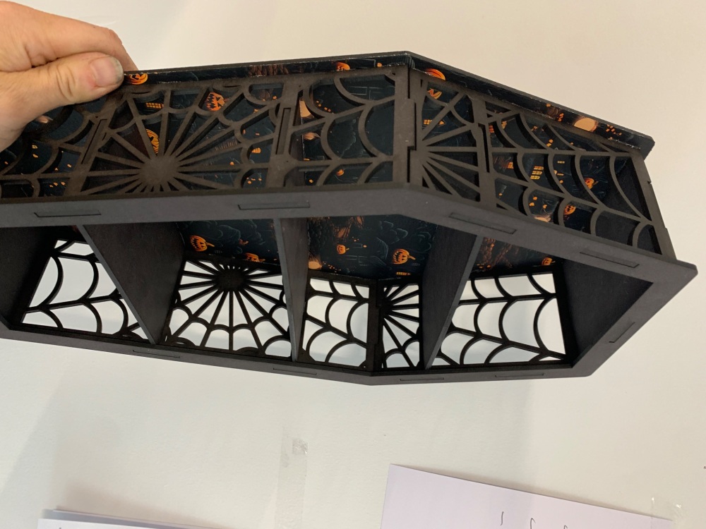 Pumpkin Garden Coffin Shelf