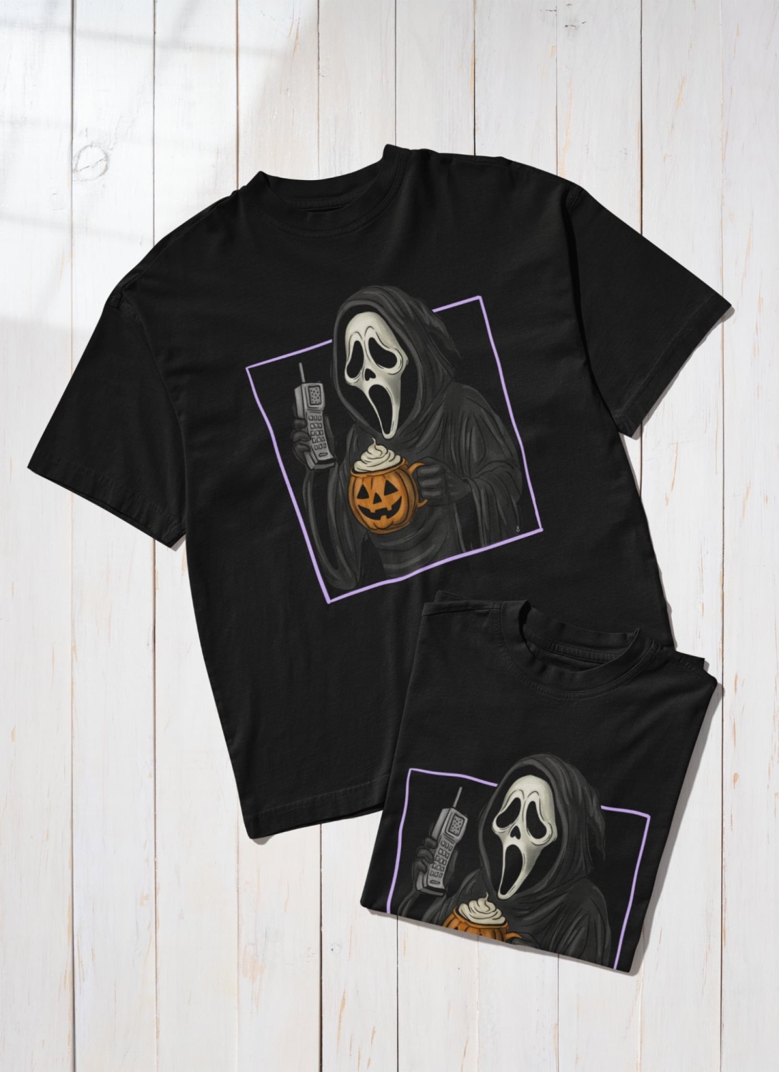 Jack O Latte black t shirt