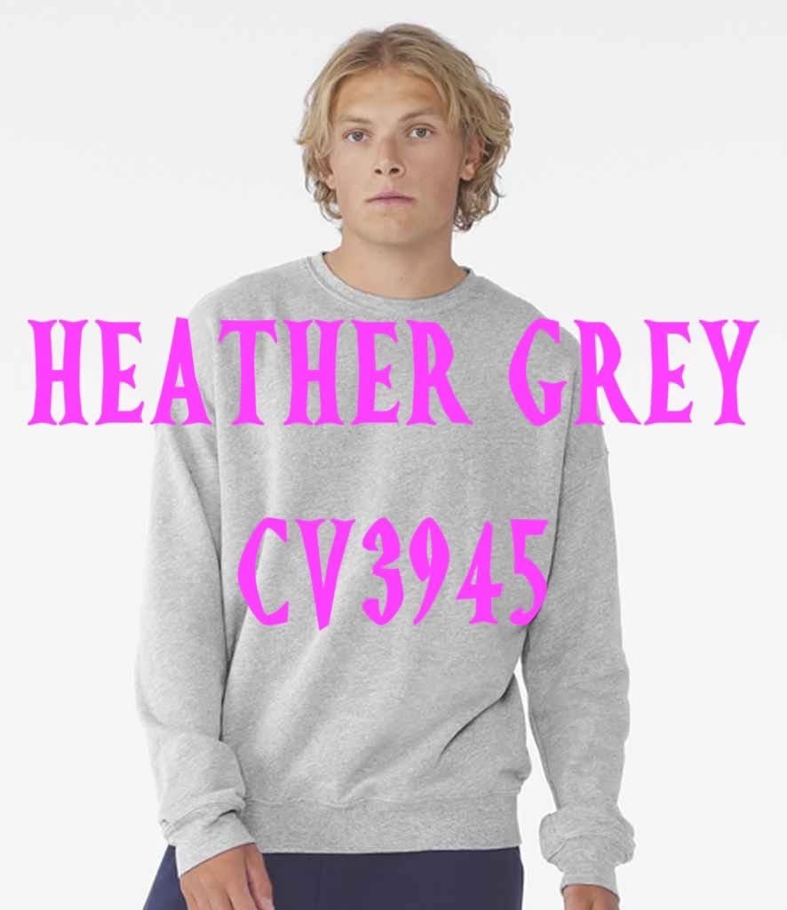 ATHLETIC HEATHER GREY SWEATSHIRT - HALLOWEEN HANGOVER