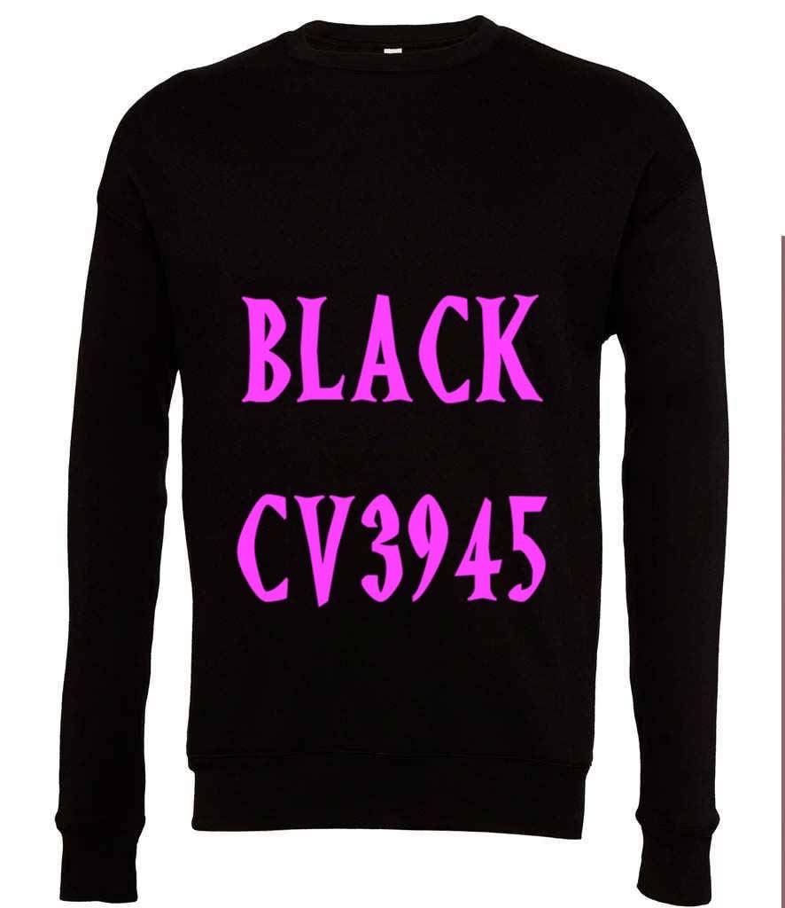 BLACK SWEATSHIRT CV3945 - HALLOWEEN HANGOVER