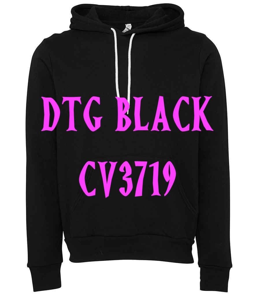 BLACK PULLOVER HOODIE CV3719 - HALLOWEEN HANGOVER