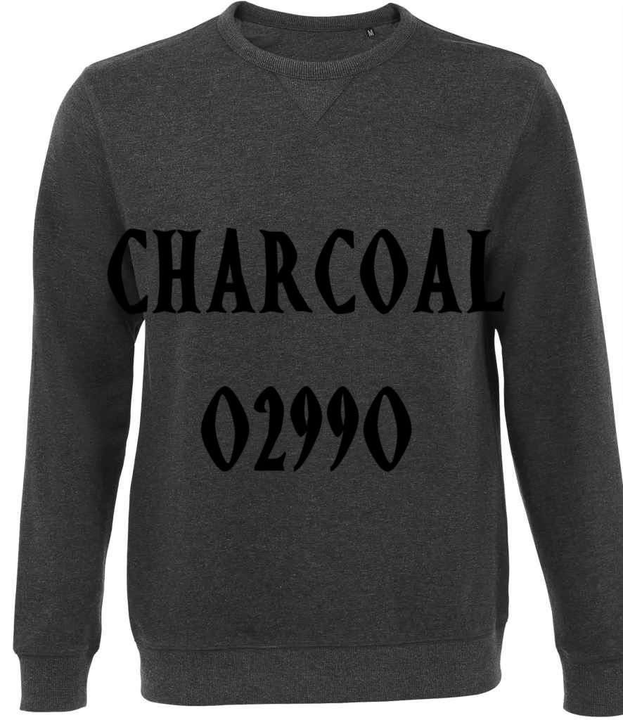 CHARCOAL MARL SWEATSHIRT CV3945 - HALLOWEEN HANGOVER