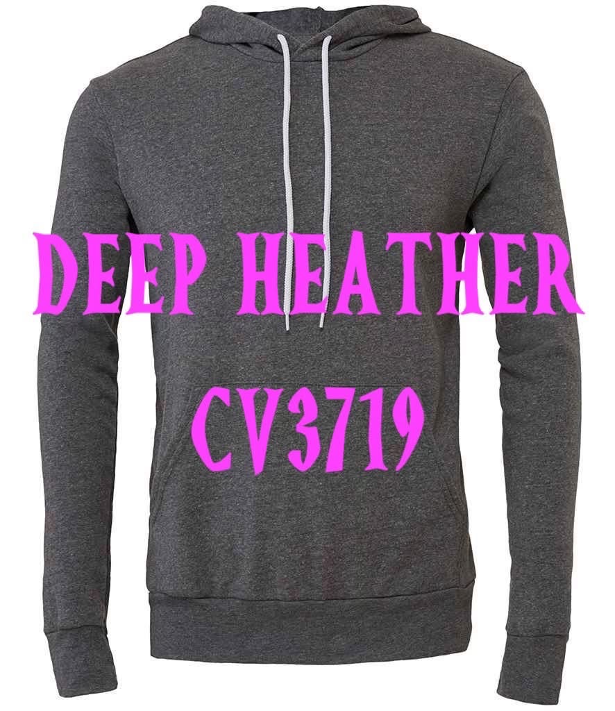 DEEP HEATHER PULLOVER HOODIE CV3719 - HALLOWEEN HANGOVER