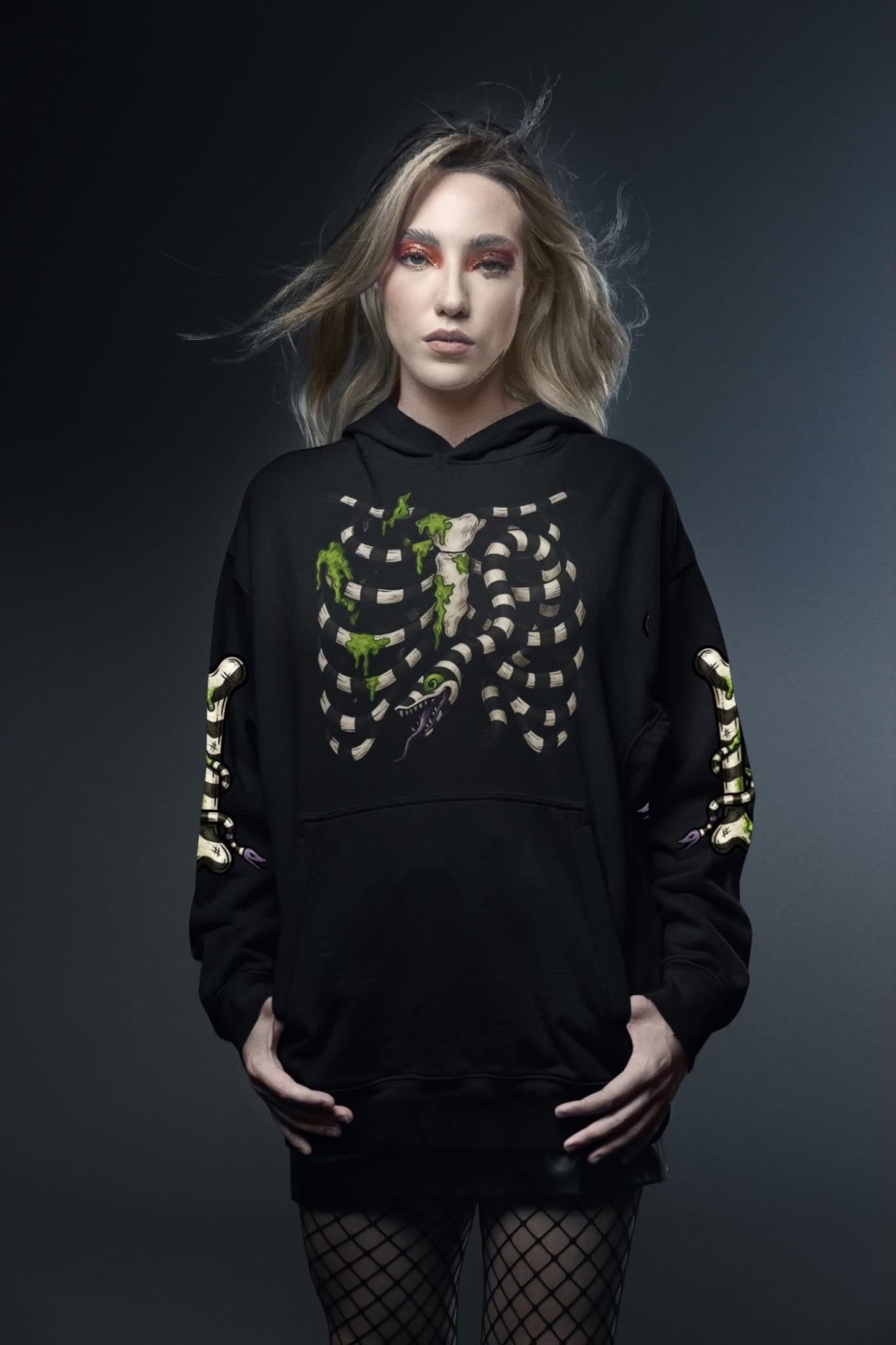 STOCK PULLOVER HOODIE - HALLOWEEN HANGOVER