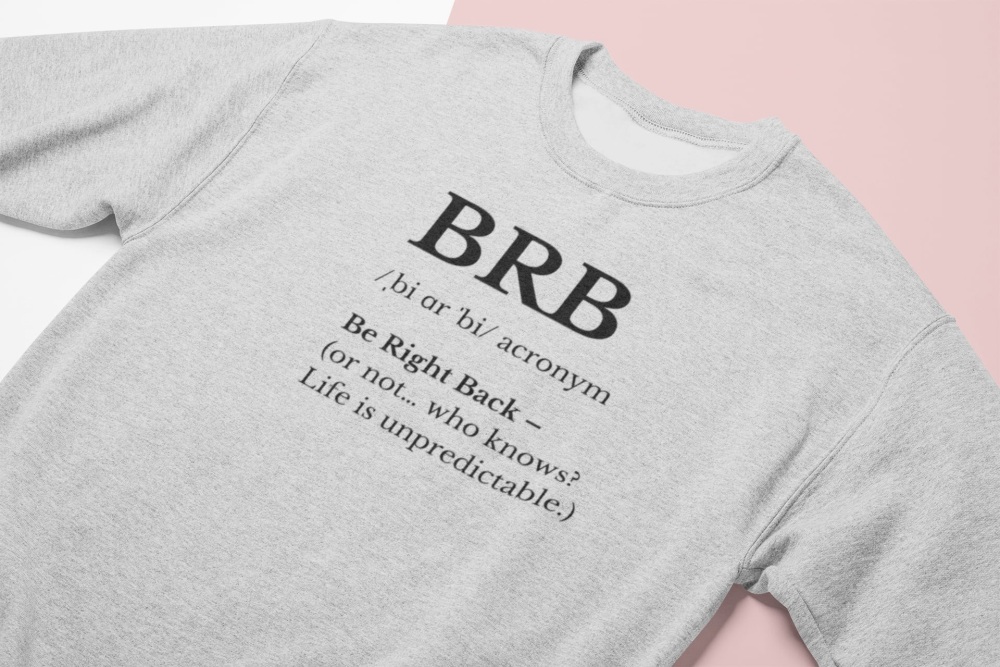 Acronym Heather grey sweatshirt RRP £39.99