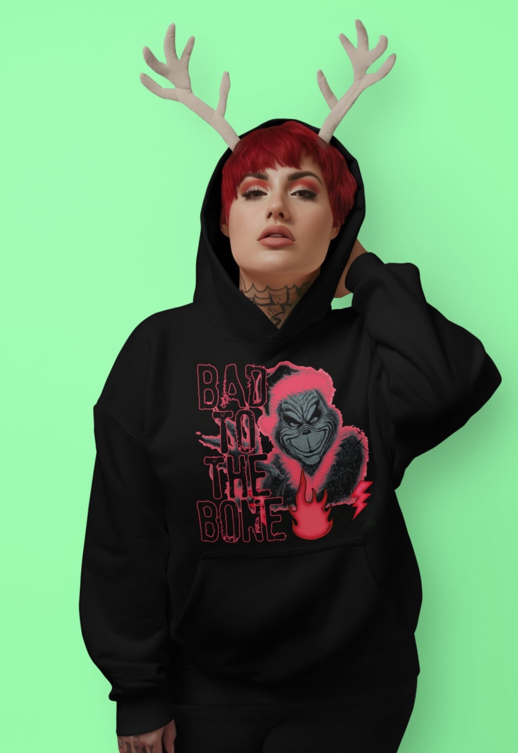 Bad To The Bone hoodie