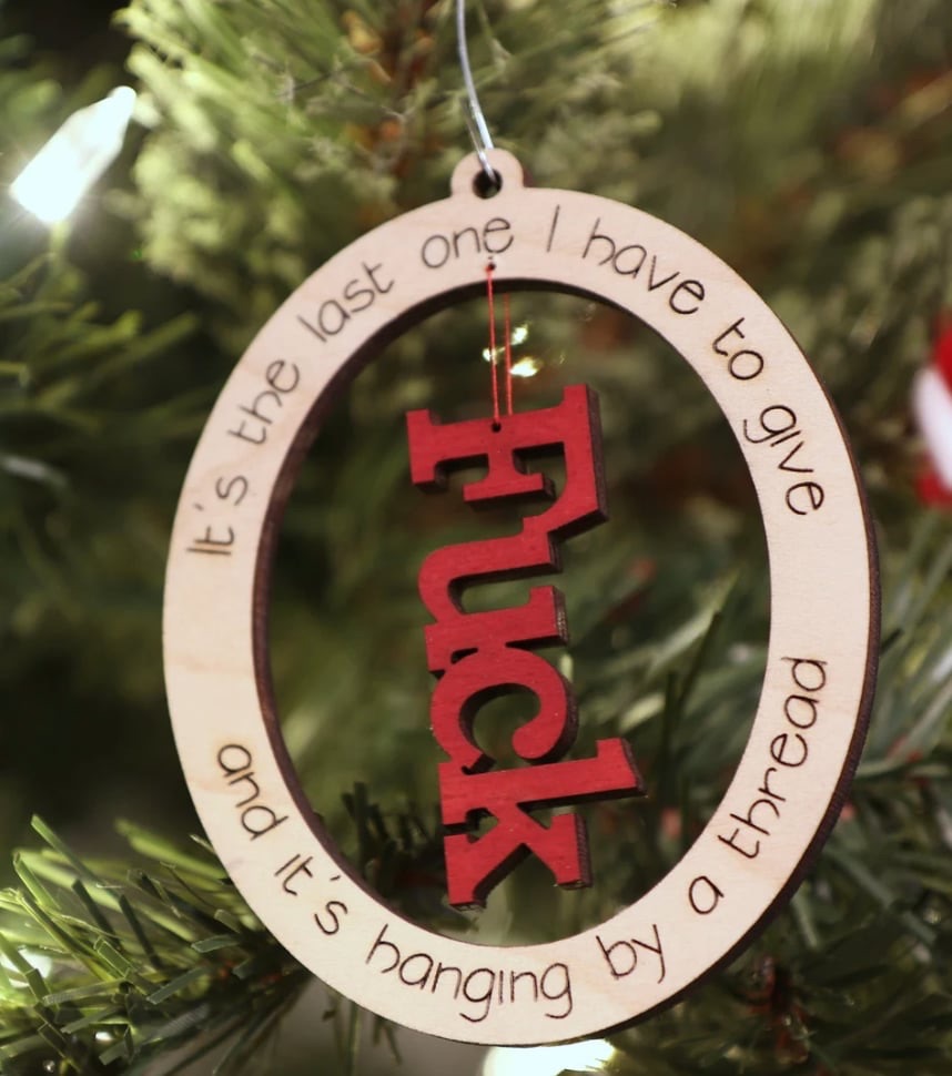 Last Fuck Tree Decoration