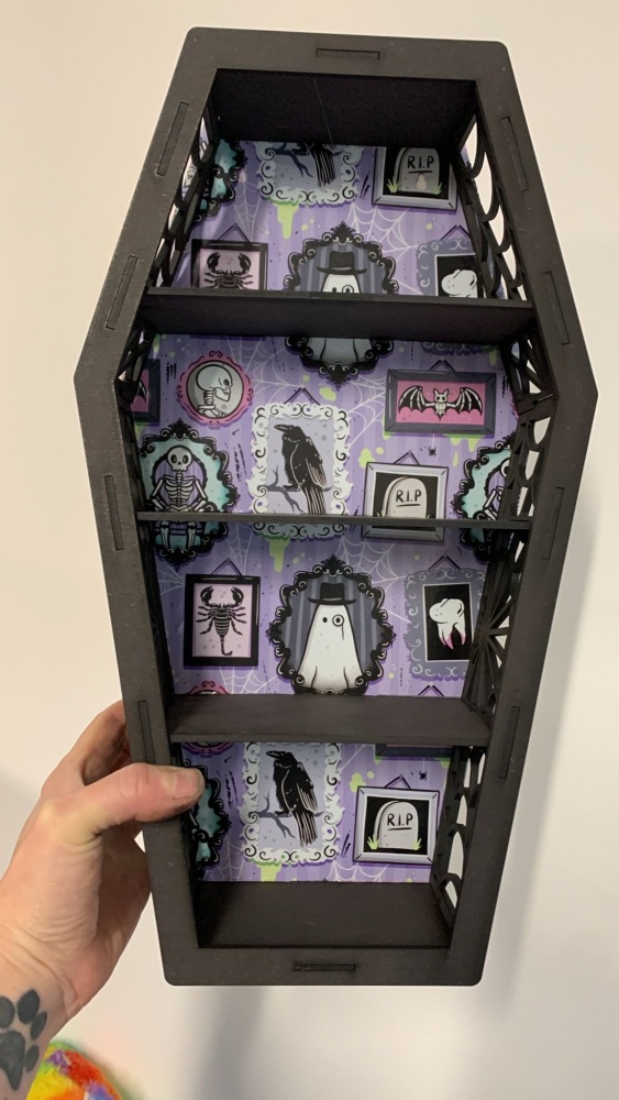 Gothic Gallery Coffin Shelf