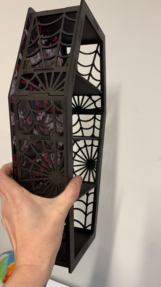 Possums in Coffins Coffin Shelf