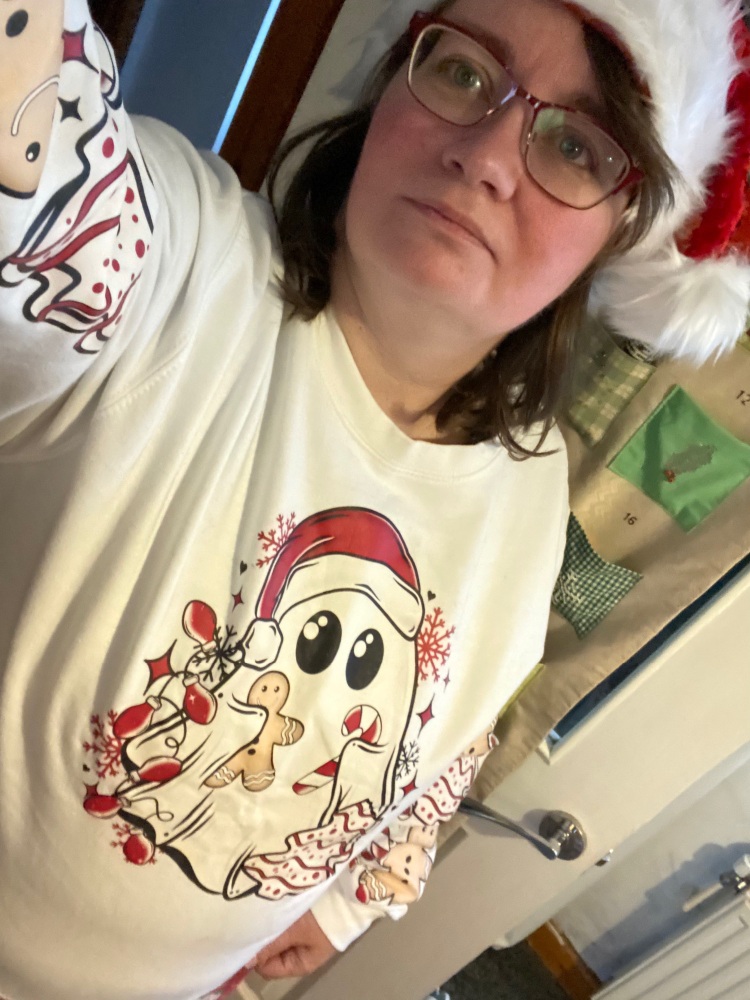 Christmas Ghost Sweatshirt