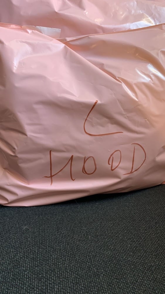 Large mystery hood (small hole)