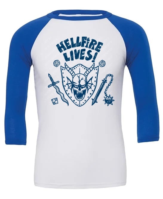 Hellfire Lives Raglan Top